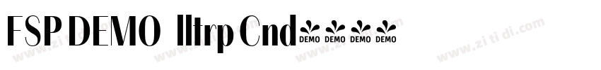 FSP DEMO   lltrp Cnd字体转换
